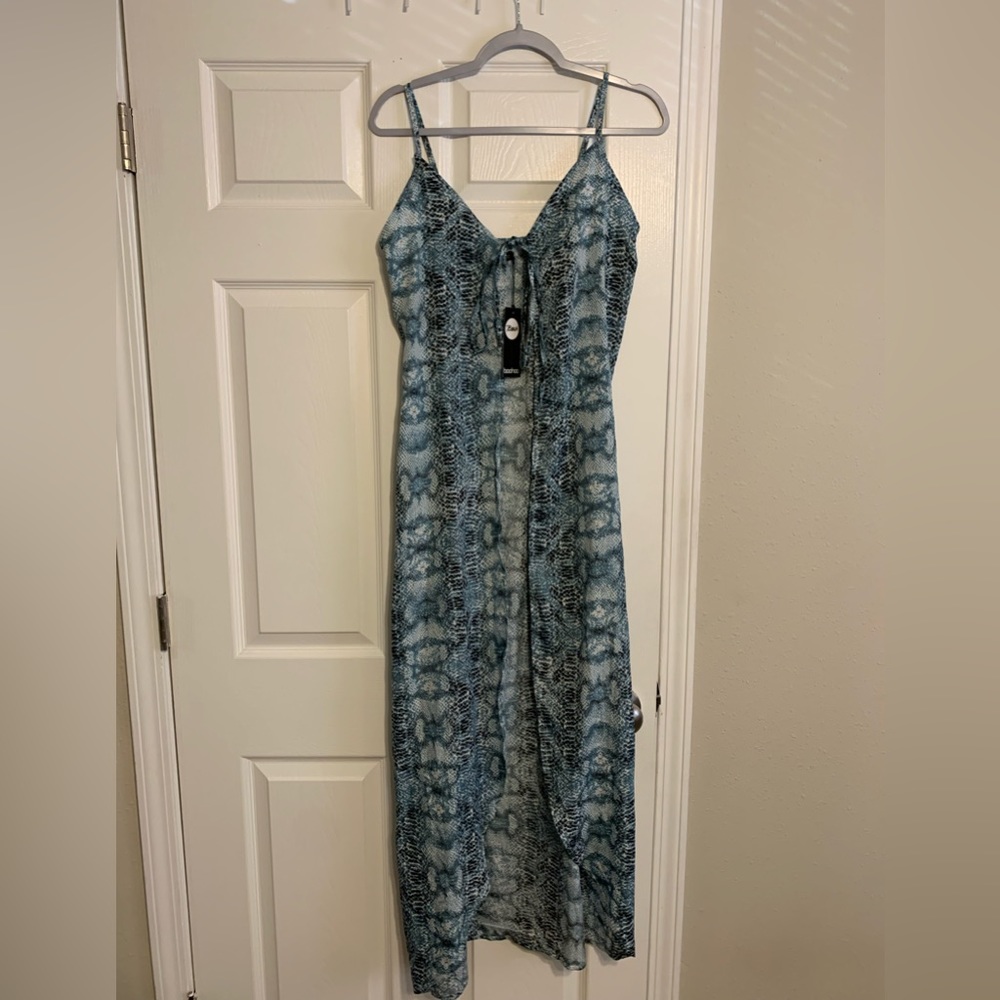 Blue swim cover